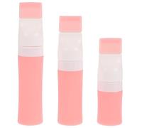 PATKAW Silicone Refillable Travel Bottles Easy to Squeeze 3pcs for Storing Toiletries Small Travel Bottles with 38ml 60ml and 80ml Capacity Lightweight and Portable