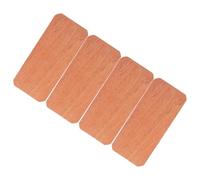 PATKAW Spanish Cedar Humidor Divider Sheets 4Pcs Cedar Strips for Cigar Humidor Accessories Including Wood Shavings for Cigars Preservation