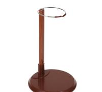 PATKAW Stable Doll Stand Holder for Display a Shelf and Christmas Plastic Material Flat Bottom Steady and Sturdy Doll Support Frame for Mannequin Models