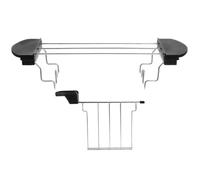 PATKAW Stainless Steel Sandwich Warming Rack for Toaster with Smooth Surface and Reusable Design, Bread Accessory for Kitchen Use, Includes 2pcs Sandwich Rack Holder