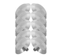 PATKAW Tactile Sensory Nails 10Pcs Stainless Steel Raised Blind Studs for Visually Impaired Safety on Sidewalks and Airport Pathways