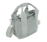 PATKAW Versatile Colour Canvas with Compartments Multiple Bag Tote for Women Light Green Proper Capacity, Multi-functional Shoulder Bag Suitable for Daily Use and Work