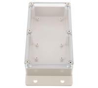 PATKAW Waterproof Protective Box with Visibility and Enhanced Durability, Outdoor Plastic Electrical Box Made of Abs with Four Reinforced Corners for Household Photovoltaic Systems