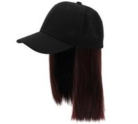 PATKAW Wig Easy to Take High Temperature Fiber Stylish Hat with One-piece Design Made from Women Wig Cap Accessory Female for Work and Travel