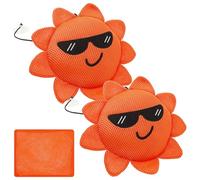 PATNFR 3Pcs Hot Tub Scum Absorber Reusable Efficient Pool Oil Absorbing Sponge Washable Scum Hot Tub Cleaner Pool Sponge Oil Absorber for Swimming Pools and Spas Keeps Water Clean