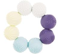 PATNFR 8 Pcs Magnetic Sensory Ball Silicone Magnetic Balls Toy Texture Stress Relief Toys Quiet Magnet Balls for ADHD Anxiety for Office Home Fun Textures Roller Travel Toys