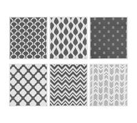 PATNFR Absorbent Swedish Dishcloth for Kitchen Reusable Paper Towel Biodegradable Non Scratch Swedish Dish Towel for Dishes Cleaning(6)