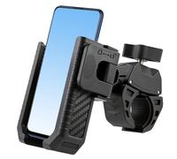 PATNFR Golf Cart Phone Holder 360 Degree Rotation Golf Cart Phone Mounts 1s Lock and Release Compatible with 4.5 to 7in Smartphones(Black)