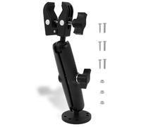 PATNFR Trolling Motor Stabilizer Mount Support 360° Adjustable Tough Claw Boat Trolling Motor Shaft Fit to 0.6" to 2" Diameter Bar Seawater Resistant