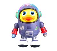 Pato Bailarín | Divertido Pato Espacial Cantante y Caminante | Con Luces y Sonidos para Niños 3 Años+ Fiesta Cumpleaños Colegio Hogar