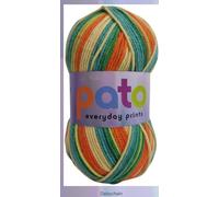 Pato Everyday Double Knitting Yarn Cygnet Prints 5 Balls x 100 Gram 694 Daisychain