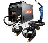 PATON EuroMIG 150A MIG Welding Machine Set, Semi-Automatic Digital Inverter Welder, 240V Welding Kit with Wire Feed, Professional Welder for Industrial Use