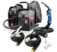 PATON ProMIG-200-15-2 200 Amp MIG Welding Machine 3 in 1 MIG Welder 400V Welding Machine kit, 2-Roller Wire Feed, Professional Inverter, MIG Torch, Electrode Holder, Ground Holder