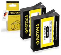 PATONA 2 x Battery IS360XB 1150 mAh / 4.4 Wh / 3.8 V Replacement Battery Compatible with Insta 360 Insta360 One X Action Cam Battery with Overcharge and Short Circuit Protection