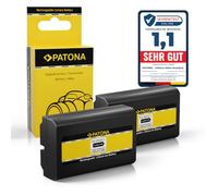 PATONA 2 x Battery Replacement for Nikon EN-EL1 ENEL1 Battery Pack 750 mAh | Replacement Battery for Coolpix 4300 4500 4800 5000 5400 5700 8700 775 880 995 Konica Minolta Dimage A200 with Short Circuit