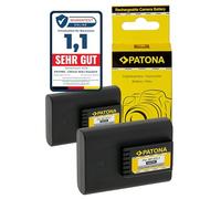 PATONA 2 x BP-SCL1 Replacement Battery for Leica 14464 BLI-312 BPSCL1, 1700 mAh 3.7 V, Replacement Battery Compatible with Leica BM8 M8 M8.2 M9 M9-M M9-P ME, Overcharge and Short Circuit Protection