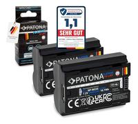 PATONA 2 x Platinum NP-W235 Battery 2600 mAh with USB-C - Replacement for Fujifilm NP-W235 - Compatible with X-T5 X-T4 X-H2 X-H2S X-S20 GFX100 II GFX100S GFX50S II - Twin Pack, Direct Charge