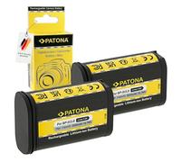 PATONA 2 x Premium Battery Compatible with Leica Q2 Q3 SL2 SL2S 2600 mAh 18.7 Wh