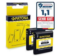 PATONA 2x Battery BP-6X compatible with Nokia 8800 8801 8800 Sirocco RM-13 RM-165
