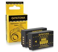 PATONA 2x Battery EN-EL20 compatible with Nikon 1 J1 J2 J3 S1 Coolpix A