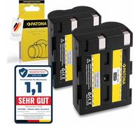 PATONA 2x Battery NP-400 compatible with Minolta Dimage A1 A2 Dynax 5D 7D,