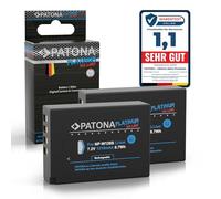 PATONA 2x Platinum Battery NP-W126 compatible with Fujifilm FinePix HS30EXR HS33EXR HS50EXR XPro-1 XPro-2