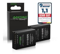 PATONA 2X Premium Battery for Olympus PS-BLN1 BLN-1 BLN1, 1140mAh 7.6V | Replacement battery for OMD OM-D E-M1 EM1 EM5 E-M5 Mark II Pen F E-P5 EP5 Stylus XZ-2 100% identical to the original