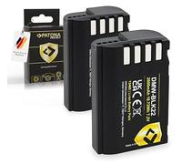 PATONA 2x PROTECT Battery DMW-BLK22, NTC-temperature sensor, V1 housing compatible with Panasonic DC-S5, G9, GH5, GH5S