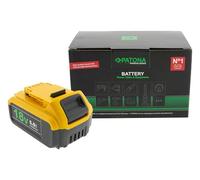 PATONA Battery Compatible with DeWalt DCB184 - 18V XR 5.0Ah Li-Ion Replacement Battery - High Performance & Long Runtime - Robust Protective Electronics, Fast Charging - Suitable for 18V XR Power