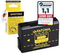 PATONA Battery EN-EL14 full decoded compatible with Nikon P7700, P7800, D3400, D5500, D5600