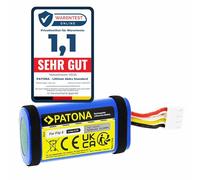 PATONA Battery Replacement for JBL GSP-1S2P-F6D, JBLFLIP6BLUAM / JBLFLIP6REDAM, 5200 mAh 3.7 V Li-Ion, Compatible with JBL Flip 6 Soundbox, Bluetooth Speaker, Boxing Speaker