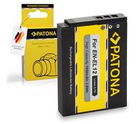 PATONA Battery Replacement for Nikon EN-EL12 1050mAh Compatible with Coolpix A1000 A900 AW130 AW100 B600 P340 P310 S6300 S8000 S8100 S8200 S9100 S9500 S9500 S99 700 S9900 S1000pj S1200pj W300 ENEL12