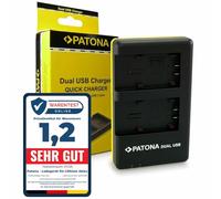 PATONA Dual Charger for VBT190, VBT380 Batteries compatible with Panasonic HC-VX870 HC-VX989 HC-VXF999 HC-W850EB HDC-H100