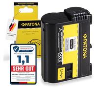 PATONA EN-EL15 1600mAh Fully Decoded Battery Compatible with Nikon 1 V1, D7000, D800