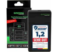 PATONA NP-FZ100 - PD Performance Charger (Max. 1500 mA) USB-C Mini Dual LCD - PD/QC Capable (161858)