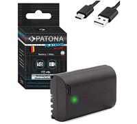 PATONA Platinum LP-E6P LP-E6NH USB Battery (2600 mAh / 4A) with Direct USB Input (USB-C) Item 1361 Compatible with R5 II etc.