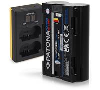 PATONA Platinum NP-W235 Battery (2600 mAh) with USB Dual LCD 1888 (Input USB-C or Micro USB)
