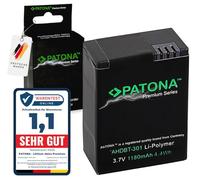 PATONA Premium Battery AHDBT-302 compatible with GoPro HD HERO3 Hero 3+