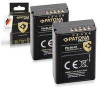 PATONA Protect 2 x BLN-1 1140 mAh Battery Compatible with Olympus OM-D E-M1 EM1 OMD E-M5 EM5 Mark II Pen F EP5 E-P5 Stylus XZ-2 XZ2 PS-BLN-1 PSBLN1 BLN1