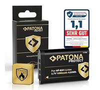 PATONA Protect NP-BX1 Battery 1090mAh - Replacement for Sony NP-BX1 - for CyberShot RX100 II-VII, RX1, HX50-HX99, WX300 WX500, ZV-1, Action Cams - Heat Resistant for Long Photo and Video Tours