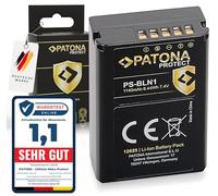 PATONA Protect PS-BLN1 Battery 1140mAh with NTC Sensor and V1 Housing - Replacement for Olympus BLN-1 - for OM-D E-M1, E-M5, E-M5 Mark II, Pen F, Pen E-P5 - Reserve for Long Photo Tours
