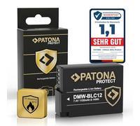 PATONA Protect V1 DMW-BLC12 E Battery 1100 mAh with NTC Sensor and V1 Housing