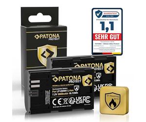 PATONA Protect V1 LP-E6NH (2x 2600 mAh) with NTC Sensor and V1 Housing - Compatible too with the new Canon EOS R5 R5c R6 R7 etc