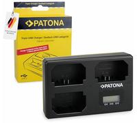 PATONA Triple Charger for NP-FZ100 Battery compatible with Sony Alpha 9, 7 III, 7R III, 7RM3 with USB Type C Cable