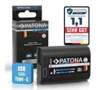 PATONA USB-C Platinum Battery Replacement for Panasonic DMW-BLK22 BLK22E 2600mAh