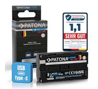 PATONA USB-C Platinum Battery Replacement for Sony NP-F550 F750 F930 F950 3500mAh