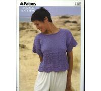 PATONS 4409 DK knitting pattern LACY TOP (30-40in)
