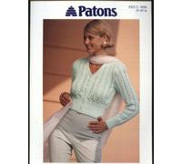 PATONS 4906 DK knitting pattern LACY CARDIGAN (30-40in)
