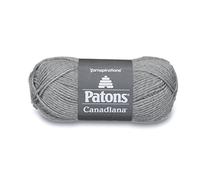 Patons Canadiana Yarn, Pale Grey Mix