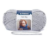 Patons Fab Big, Light Grey Heather (190), 200g